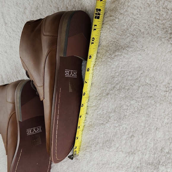 Rye by Hawker Rye Mens size 10 chukka brown lace up business casual boots main image 4